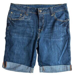 Faded Glory Cuffed Bermuda Shorts Size 12